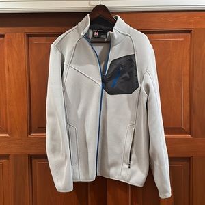 Spyder full zip grey sweatshirt